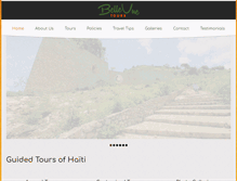 Tablet Screenshot of bvtourshaiti.com